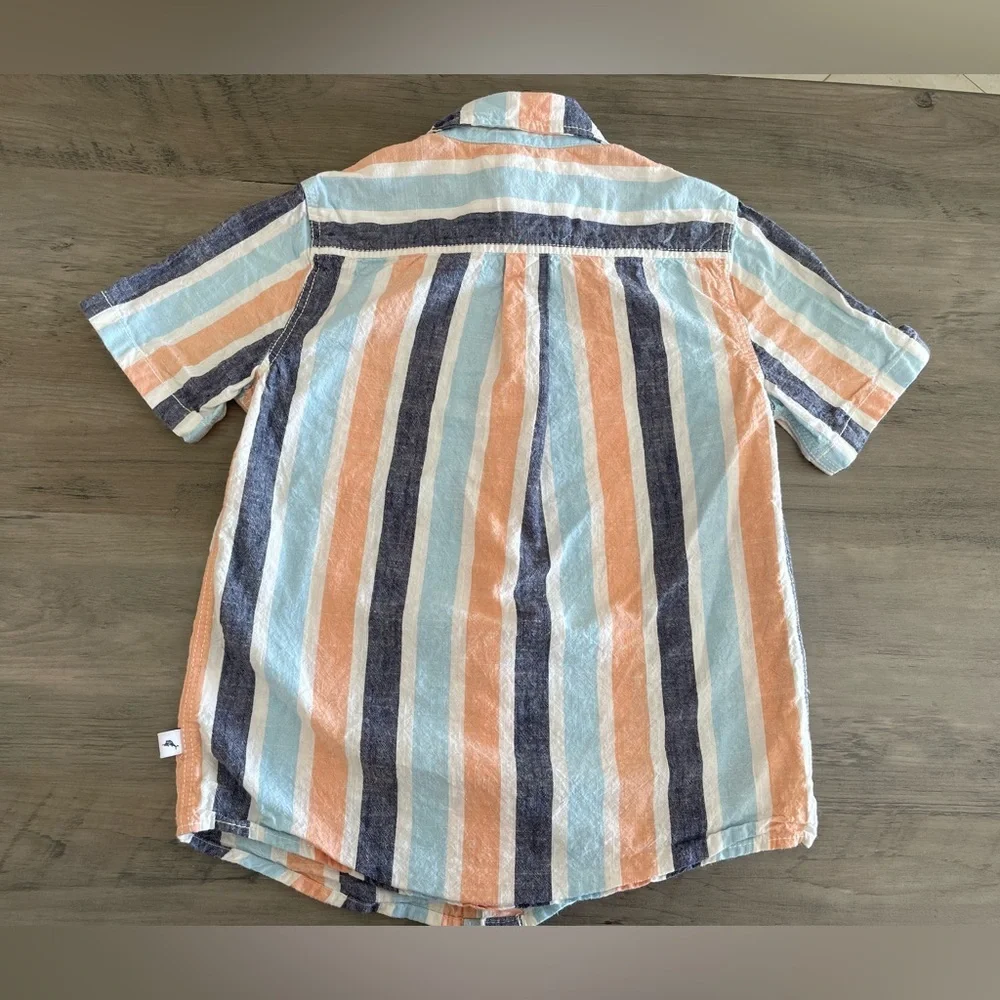 Tommy Bahama boys button down shirt size M 7/8